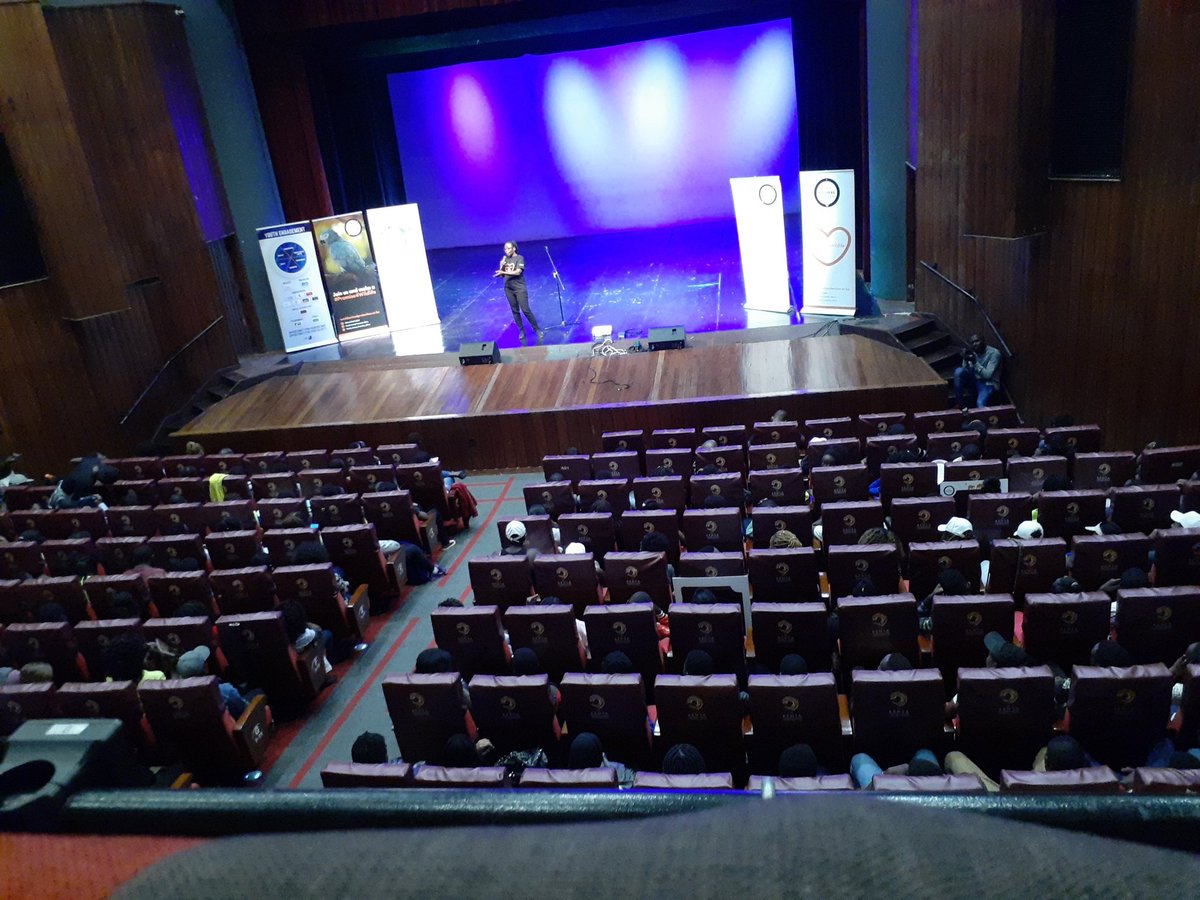 monariochwangi's tweet photo. Youths converge today in the Kenya national theatre after a long procession from nyayo stadium.  #Promise4Wildlife  what is your promise https://t.co/ZjTgC0JQ2y