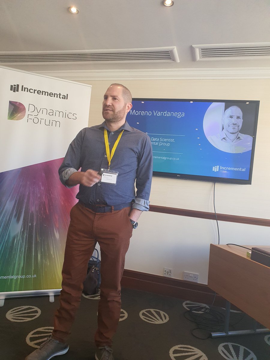 DilyanaRadulova's tweet photo. It doesnt get more bleeding edge than our #customerinsights session presented by Moreno from @inc_group_uk &Umar from #Microsoft at #DynamicsForum #Aberdeen.Today they tell us how to build customer loyalty with this fantastic new product.
#Glasgow, be ready,We'll see you tomorrow https://t.co/lV1vJSgcJv