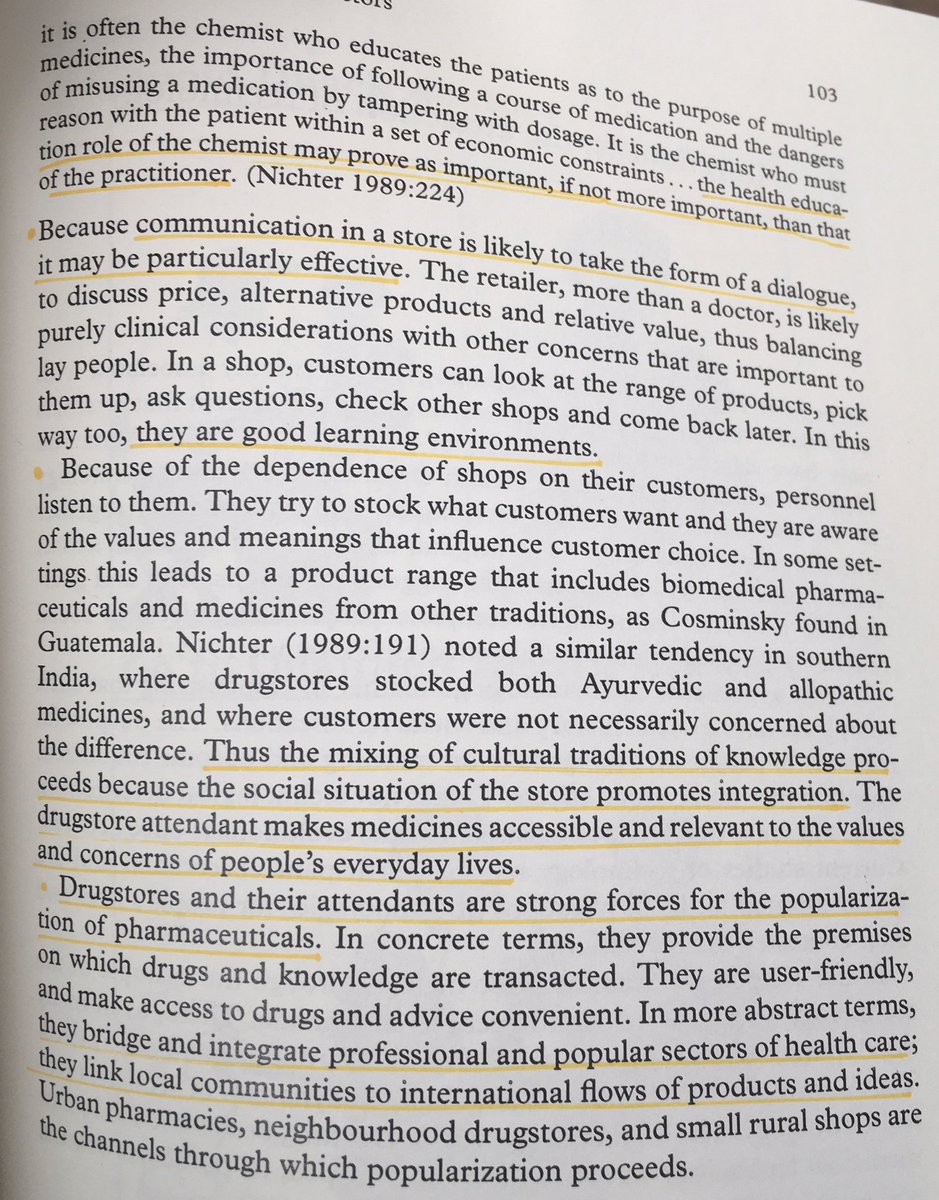 MarthaMilenaSi2's tweet photo. @manuelmachucag @osbrucat @farmaciabarbera @ElenaTourioBali Si existimos, claro que influimos “lo farmacéutico”en la sociedad, ya sea por acción o por omisión! La cuestión es nuestra grave ambigüedad! Nos debatimos en roles incompatibles que en sí mismos anulan nuestros esfuerzos a nivel económico, clínico y social #pharmaceuticalization https://t.co/RTzj5nde3P