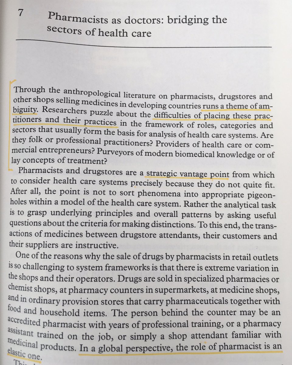 MarthaMilenaSi2's tweet photo. @manuelmachucag @osbrucat @farmaciabarbera @ElenaTourioBali Si existimos, claro que influimos “lo farmacéutico”en la sociedad, ya sea por acción o por omisión! La cuestión es nuestra grave ambigüedad! Nos debatimos en roles incompatibles que en sí mismos anulan nuestros esfuerzos a nivel económico, clínico y social #pharmaceuticalization https://t.co/RTzj5nde3P
