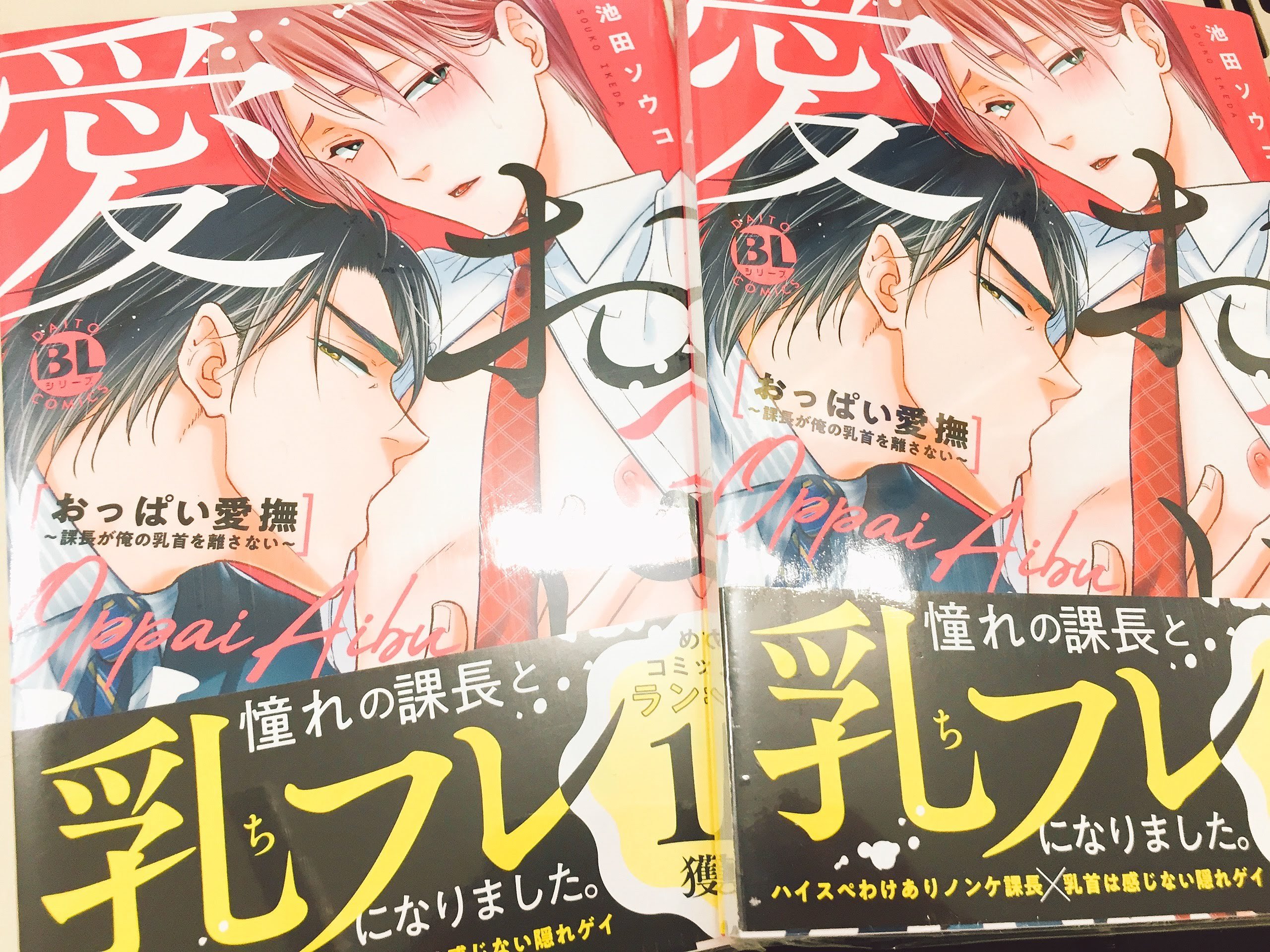 乳愛撫 著・ #池田ソウコ 先生 『#おっぱい愛撫 ~課長が俺の乳首を離さない~』  表紙・裏表紙・帯・裏帯のインパクト大×∞‼️ 書かれてる文字がッッッ 乳フレ…練乳で授乳プレイ…吸われ続け2時間…  夢中な課長が可愛い&えっちぃ🤤🙏💗 これは気になる事間違い ...