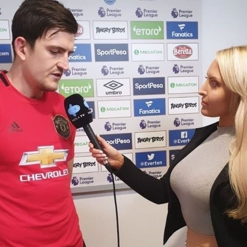 NOT_MOTD's tweet photo. Our thoughts are with Harry Maguire as he conducted the hardest interview of his career on Sunday. 

Fair play Slabhead. https://t.co/UX3ndpEWKz