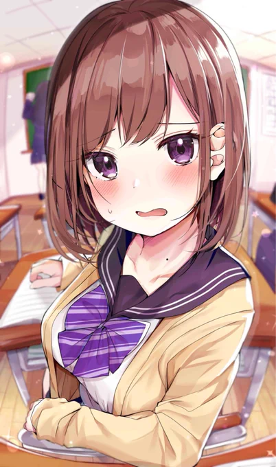 「えーまたノート貸して欲しいの?」 