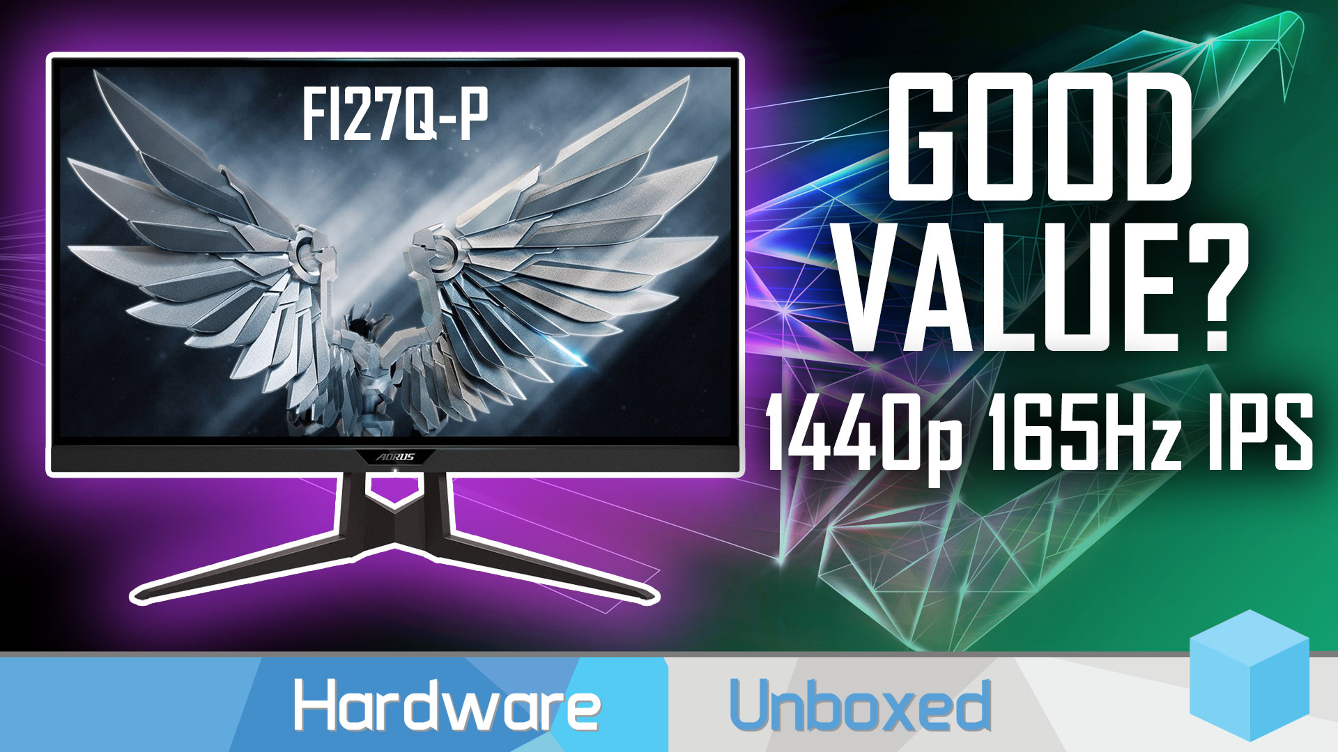 Hardware Unboxed on Twitter "Today we review Gigabyte's flagship FI27Q