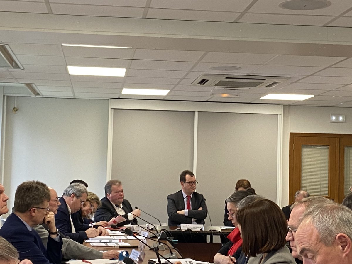 Comité de pilotage du PPC en présence de M.  Yves Lebreton, Directeur general de l’agence nationale de cohésion des territoires ( ANCT).