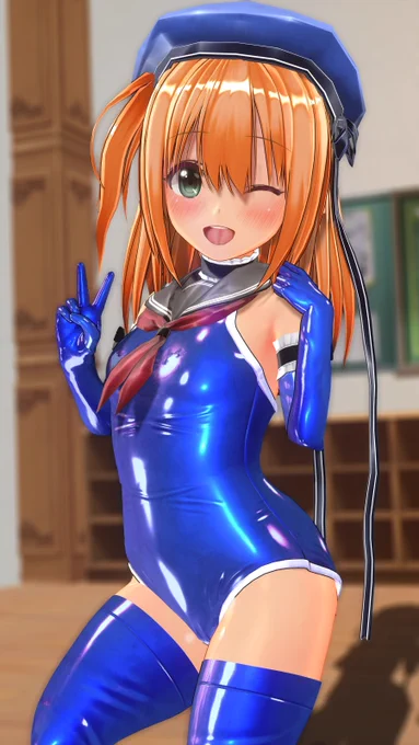 スク水セーラー娘#COM3D2 #CM3D2 