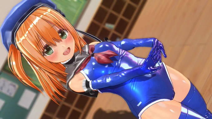 スク水セーラー娘#COM3D2 #CM3D2 