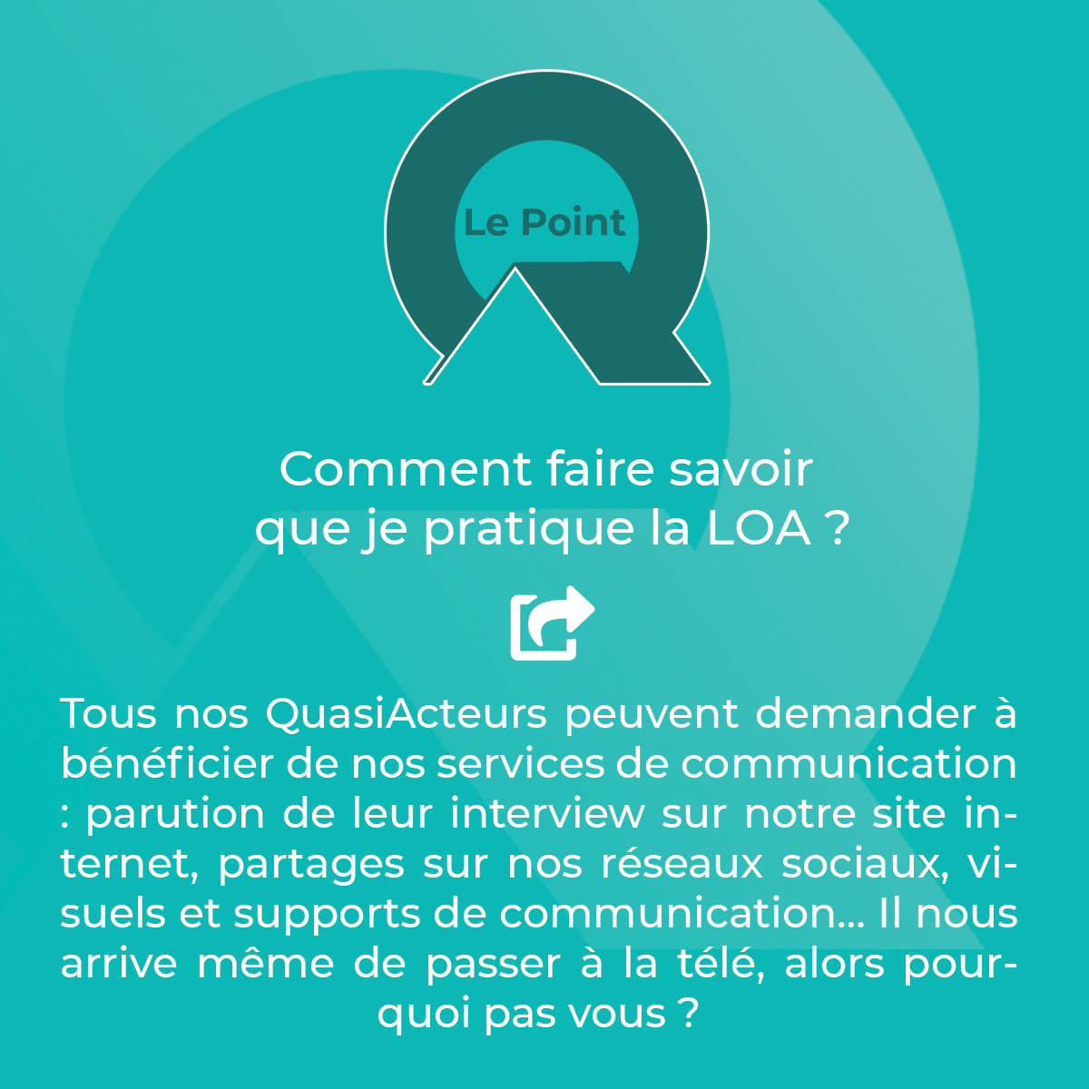 LE POINT Q !📣

Aujourd'hui nous répondons à une nouvelle question concernant la Location avec Option d'Achat pour vous #professionnels de l'immobilier !

N'hésitez pas à réagir et nous poser vos propres questions 😉

#quasiaqui #loa #locationavecoptiondachat #locationaccession