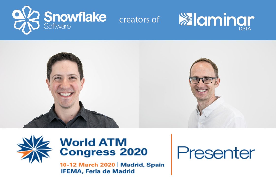 sflakesoftware's tweet image. We are delighted to announce that Oli Deakin CTO and Ian Painter CEO/Founder will be on Frequentis Stage on 11th March at the #WorldATM. Don&apos;t miss out on this exciting talk on &quot;The Operational Benefits of SWIM&quot;.

Please come and visit us at Stand 1214. 
#aviation #data
