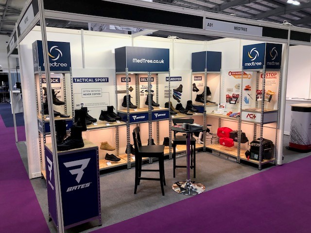 Our stand is all set up for the Security &amp; Policing Home Office Event in Farnborough. We're showcasing the new Tactical Sport series from <a href="/batesfootwearuk/">BatesFootwearUK</a> &amp; Lifesaving ACT-PAK Bleeding Kits.

Come and visit the team on stand A91 

#BatesBoots #ACTPAK #SecurityandPolicing2020