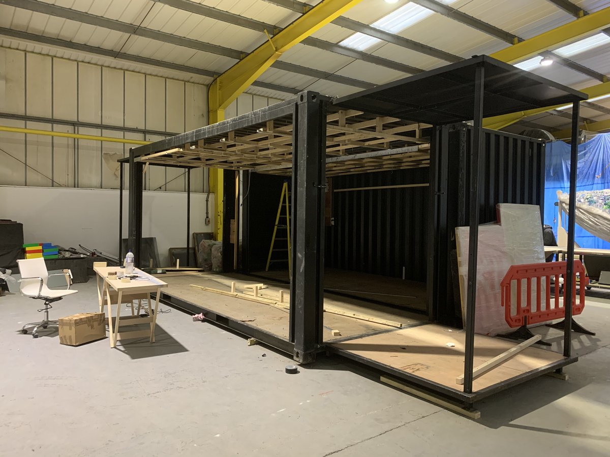 Realiseliveltd's tweet image. The workshop springing into March with three larger than life builds on the go. Exciting! 

#spring #workshop #production #experiential #CNC #spraybooth #eventprofs