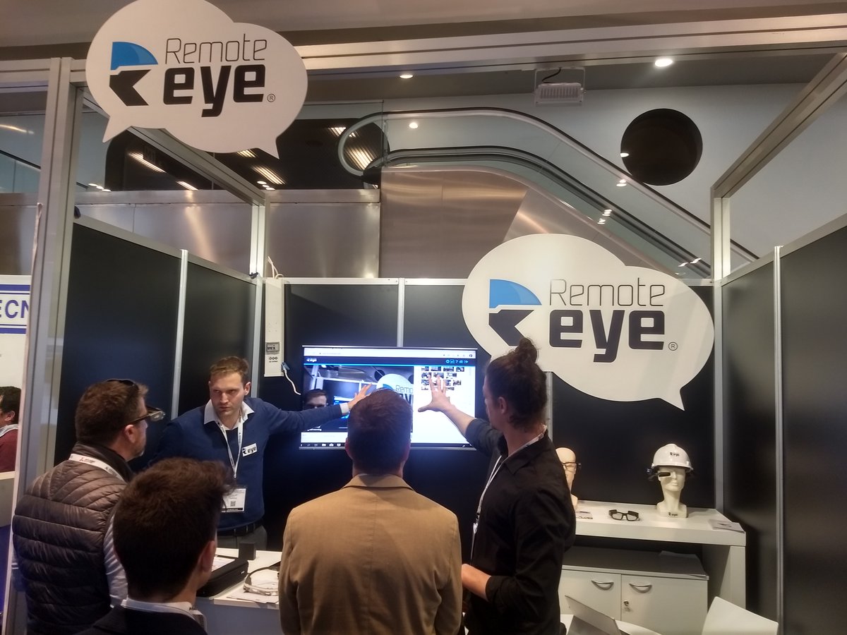 RemoteEyeHQ's tweet photo. First day of #AF2020. Visit us at our booth H126!
#remoteeye #remoteassistance #industry40 #improvingindustry https://t.co/skQUexi7Yy