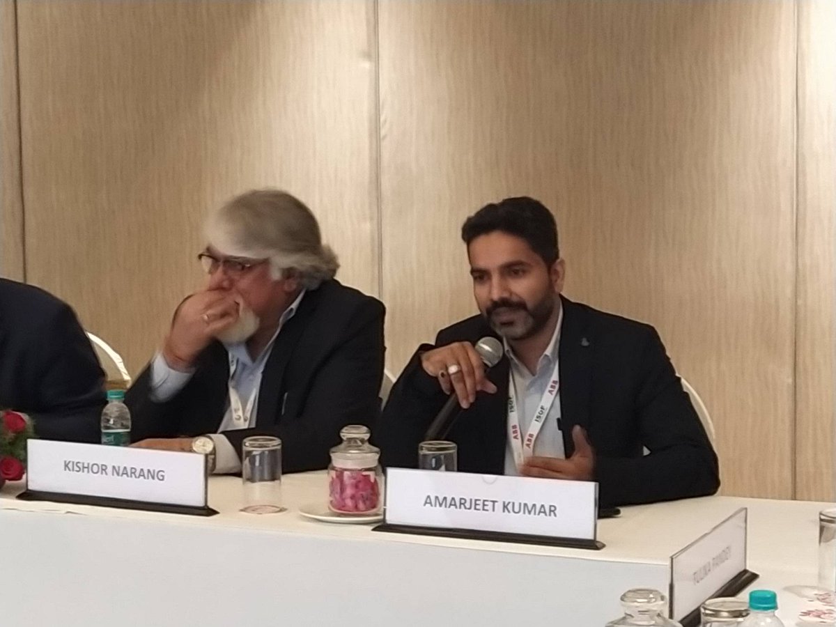 ISUW_India's tweet photo. It's a great pleasure to have with us Mr. Amarjeet Kumar, Founder &amp; CEO, Sharma Technologies Pvt Ltd as a speaker for Panel Discussion - Smart Infrastructure Challenges during "IEC - IEEE World Smart Energy Standardization Coordination Workshop" at #ISUW2020.

#SmartGrid https://t.co/h1CdRz3hZv