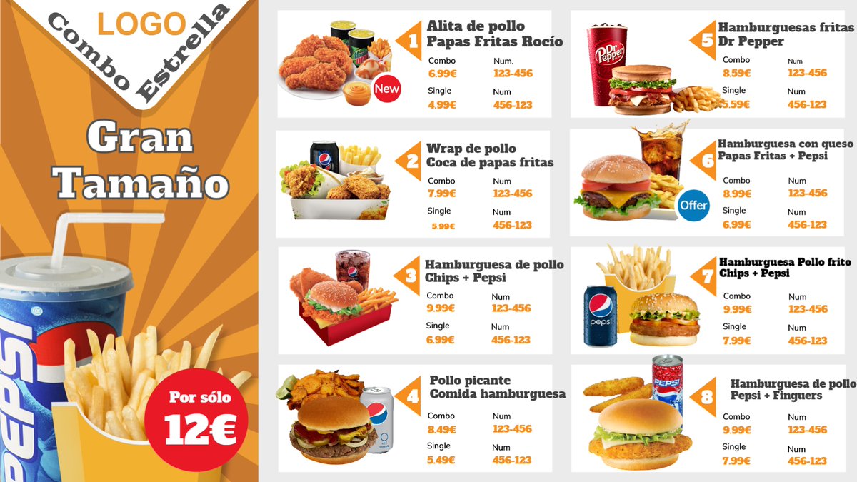 SignMenu_eu's tweet image. 🎉¡Signmenu te lo pone MUY fácil!🎊
Te ofrece Plantillas gratuitas para que sólo te preocupes de cambiar las imágenes, textos y precios en la Cartelería de tu Negocio 😉
Galería: bit.ly/2VEt0Sy
Tu cuenta y pruébalo gratis: signmenu.eu/sign-up
#gratis #creatividad