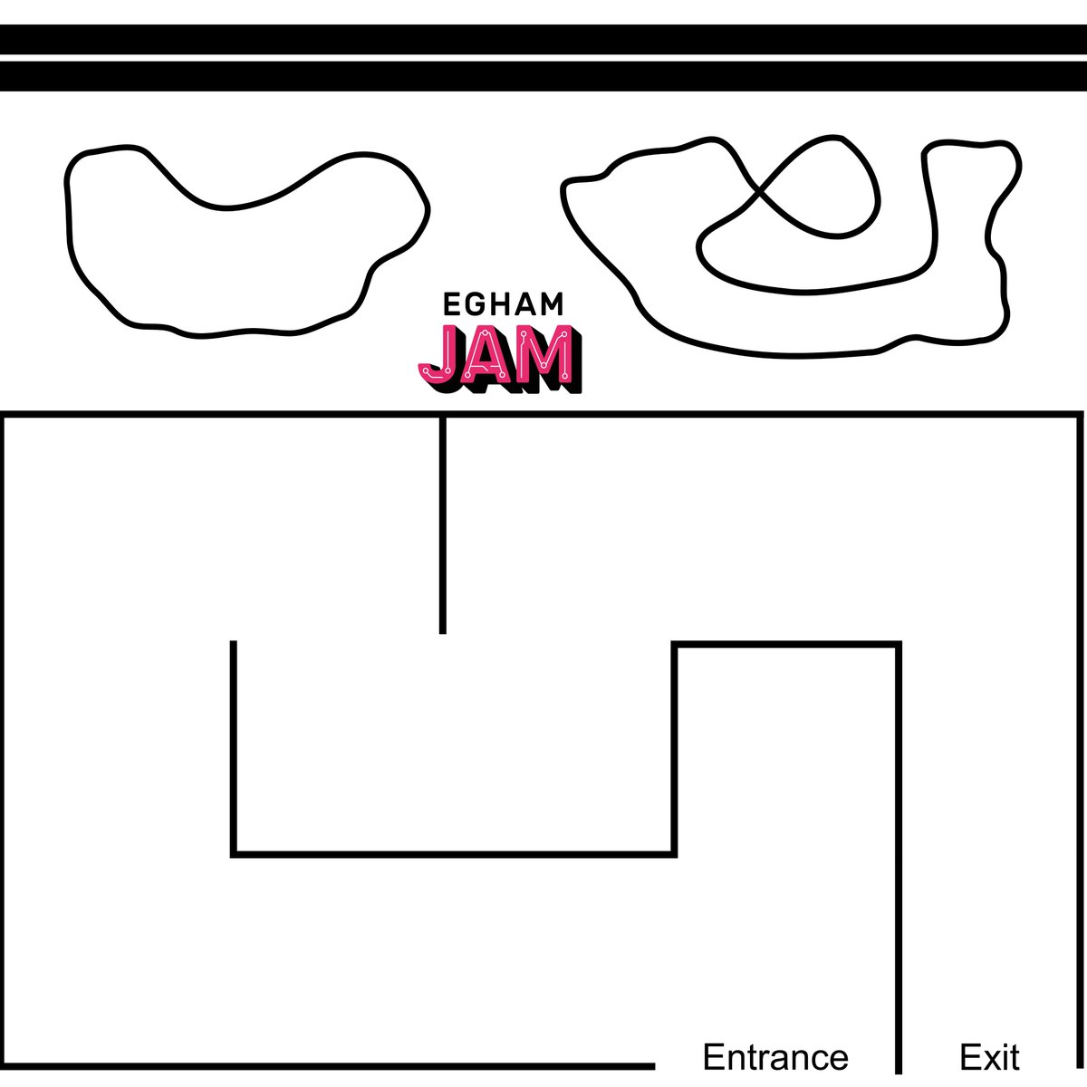 Announcing the next Egham Jam is the 26th of April.
Free to attend just register on Eventbrite.
eghamjam25.eventbrite.co.uk/?aff=Twitter

Take part on the BYOB (bring your own bot) challenges with our minimal maze and line following courses. 

Watch for announcements on Workshops.
