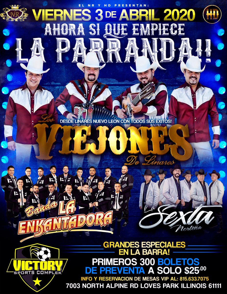 hugocampos11's tweet photo. Gran bailazo este 3 de abril en Loves Park IL no falten los esperamos y es La Enkantadora Pues Quien Más. https://t.co/81UJZu90Mi