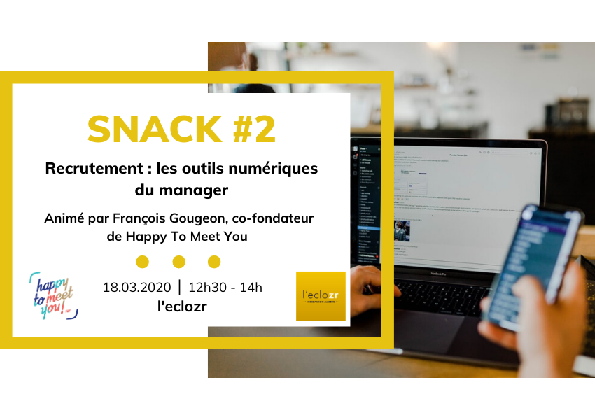 HtmyFR's tweet photo. 📆 #Event | Durant 60 minutes, le 18 mars prochain @FrancoisHTMY interviendra lors d'une seconde édition #Snack2 organisée par @leclozr pour vous faire un tour d'horizon des outils pour accompagner les problématiques de #recrutement ! 🔎
Inscrivez-vous 👉 https://t.co/YZE5PGT4LH https://t.co/VPBXLD2ycl