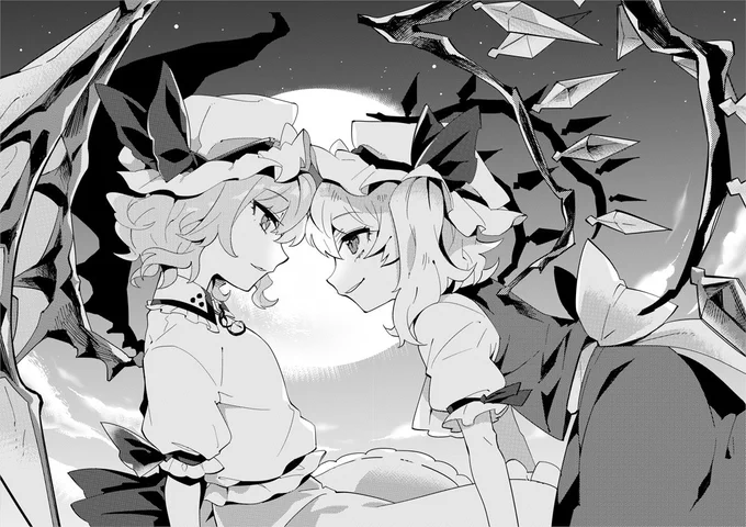 スカーレット姉妹
#東方project #レミリア・スカーレット #フランドール・スカーレット 