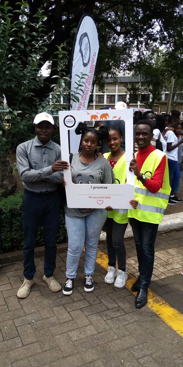 kunec250's tweet photo. #Promise4Wildlife
#WorldWildlifeDay2020 
@kunec250 members we joined the rest of the world to celebrate world wildlife day, let's create a world where animals live free from cruelty and suffering @CITES @kwskenya @MoveTheWorld https://t.co/3o4egsQcM1