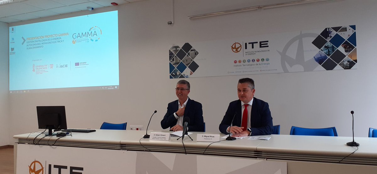 garcia_saludes's tweet photo. En la presentación del #proyectoGAMMA, desarrollado por @itenergia con el apoyo del @GVAivace. Una iniciativa llamada a ser un referente para las empresas en materia de gestión inteligente, eficiente y sostenible de la #energia https://t.co/2O21xgcmxz