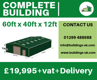 buildings_uk's tweet photo. See our Fantastic Offer for the whole of March!
STEEL FRAMED KIT BUILDINGS
Complete Kit Building - other sizes are available!
Our Steel Framed Complete Kit Buildings Include all Hot Rolled Steel Framework,
Choice of colours available
Finance available with no deposit required. https://t.co/bekFSw8U8C