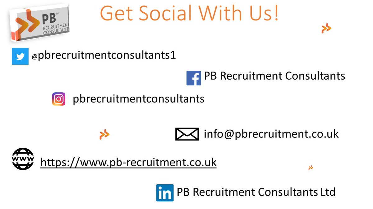 Get Social With Us!!

#getsocial #pbrecruitment #facebook #instagram #twitter #www #email