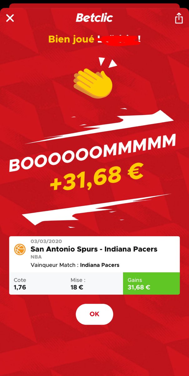 BMPronos3's tweet image. Montante en cours... Objectif 100€ pour commencer ! #TeamParieur #Pronos #pronostic