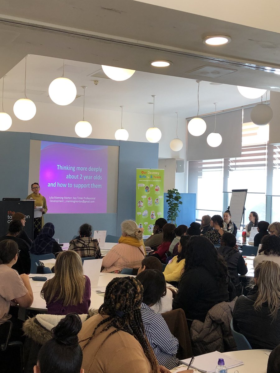 @HackneyDirofEd with the opening speech at the @TomlinsonCentre for our annual Early Years Conference: Thinking more deeply about 2 year olds and how to support them.
