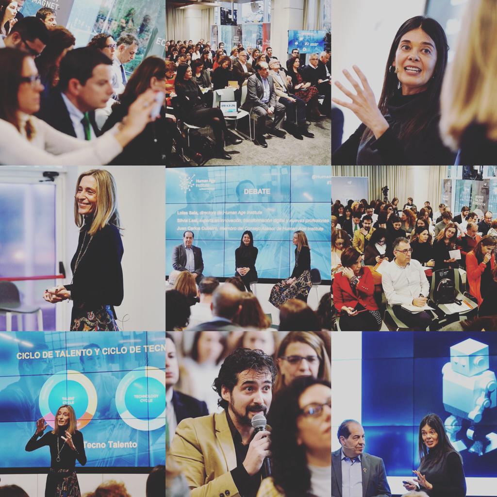 FundacionMPG's tweet photo. Magnífico compartir hoy con tanta gente este #TrendingTalentTalks #TalentTec impartido por @slealm @juancarcubeiro y @LolesSala. Gracias a los más de 130 asistentes y gracias a quienes nos habéis seguido en redes. ¡Próxima cita, el 19 de marzo en Barcelona con Inma #Puig! https://t.co/h8t9rizjtb