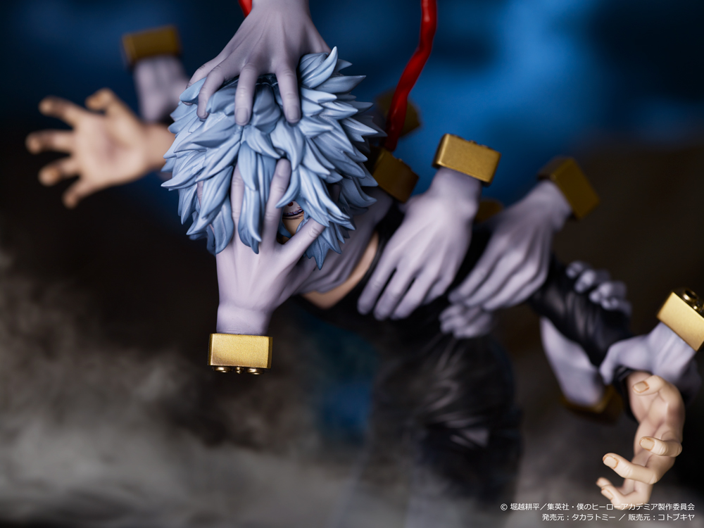 コトブキヤ宣伝 On Twitter 狂気に満ちた瞳片目見えパーツがもらえるのはコトブキヤショップのみ 1 8スケールフィギュア Artfx J 死柄木弔 発売元 タカラトミー 詳細はこちら Https T Co Obnpiqudue Heroaca A ヒロアカ 死柄木弔 コトブキヤ Https T Co