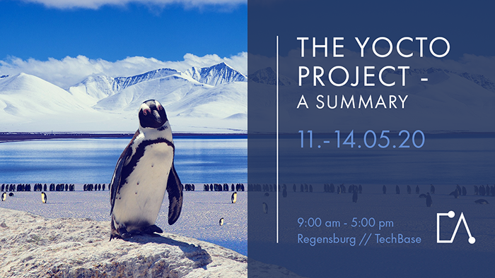 Eclipseina's tweet photo. Den täglichen #Workflow im #Yocto Projekt abbilden: dabei hilft das Seminar „The Yocto Project - A Summary“ (11.05.-14.05.20).

Mehr unter https://t.co/SnyIwBZpUj  
Anmeldung unter https://t.co/VfHbIhtANW

#Eclipseina #EmbeddedAcademy #Linux #GNU #Regensburg #TechBase #E4Y https://t.co/SsuEzuVCki