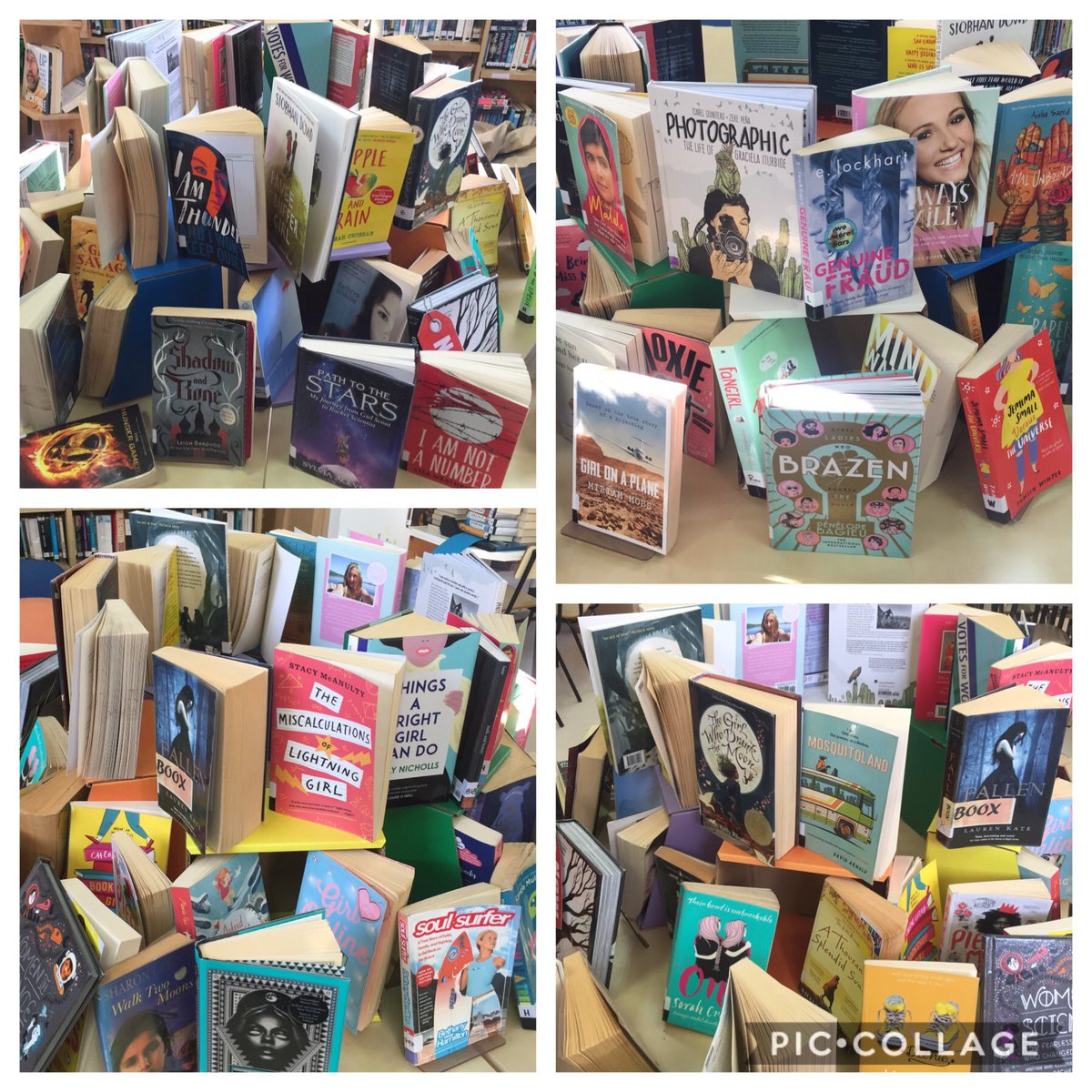 eiclibrary's tweet photo. Girl Power! A brilliant selection of books with strong female characters. Celebrating International Women’s Day which is just round the corner! @EICMarbella @EnglishEIC @mshession @dshowarth @EicPrincipal https://t.co/wEyIbWuD9b