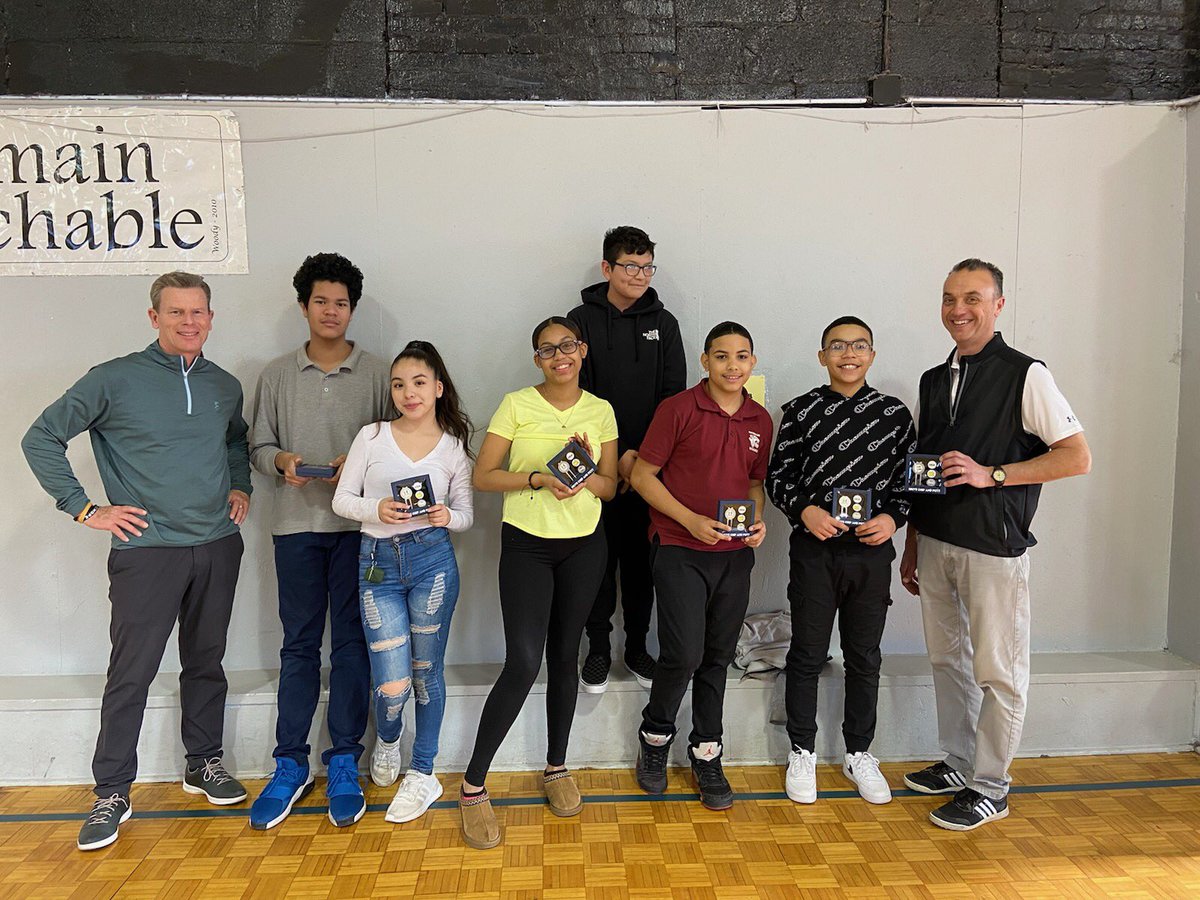 NJGF's tweet photo. Week โ๐ผof the Father English Community Center Golf Program. A special thanks to @BeginGolfNow @BrianDobbiePGA & Dan Ashley for their commitment to #growthegame #remainteachable #FatherEnglish #nextgeneration https://t.co/0MUH77e6Cx