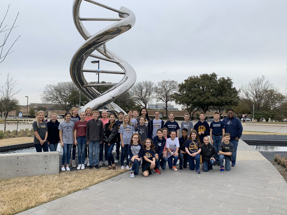 Mini-Mester starting strong with #PCANorth 5th and 6th graders visiting the Institute for Creation Research. Great facility, wonderful learning and growing in wisdom and God’s favor! #Luke252