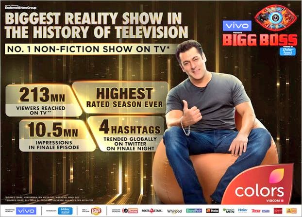 #BiggBoss13 Is The Biggest Reality Show in The History Of Television !

Because Of @BeingSalmanKhan 🙏

#BiggBossSeason13 
#SalmanKhan
#kirraak