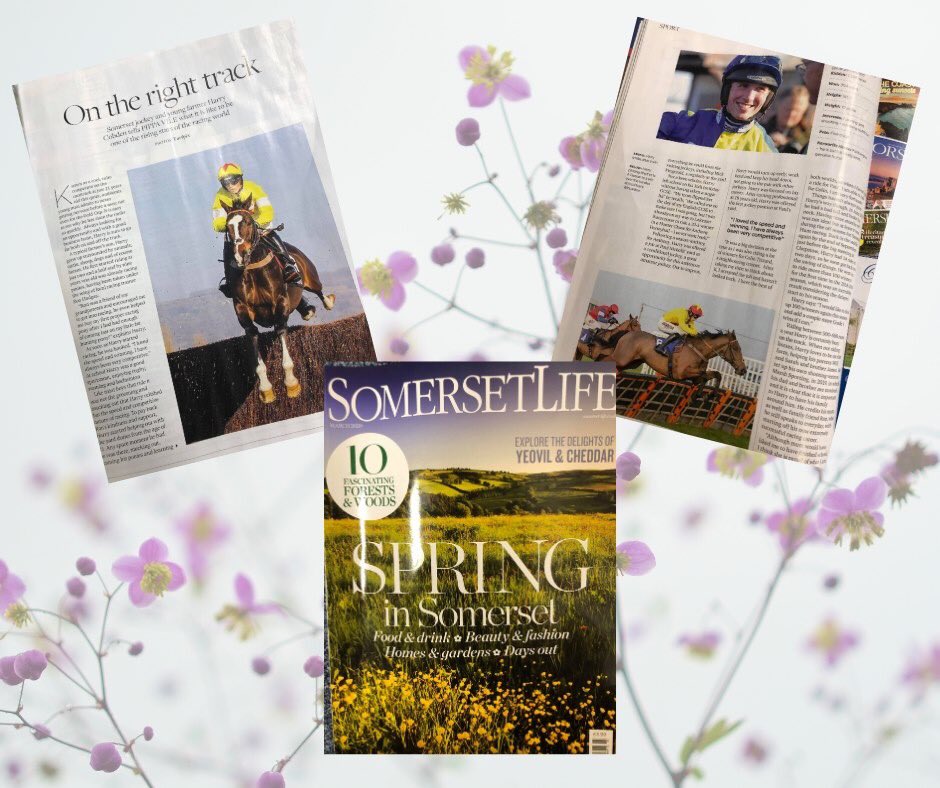 JBPromotions's tweet photo. 🚨 Feature Alert 🚨
Pick up March's edition of @SomersetLife to read all about jump jockey @CobdenHarry. We will certainly be cheering Harry on during @CheltenhamRaces Festival 🐎 #TeamJBP #PRLife #MagazineFeatures #SomersetLife https://t.co/yOQijfekN0