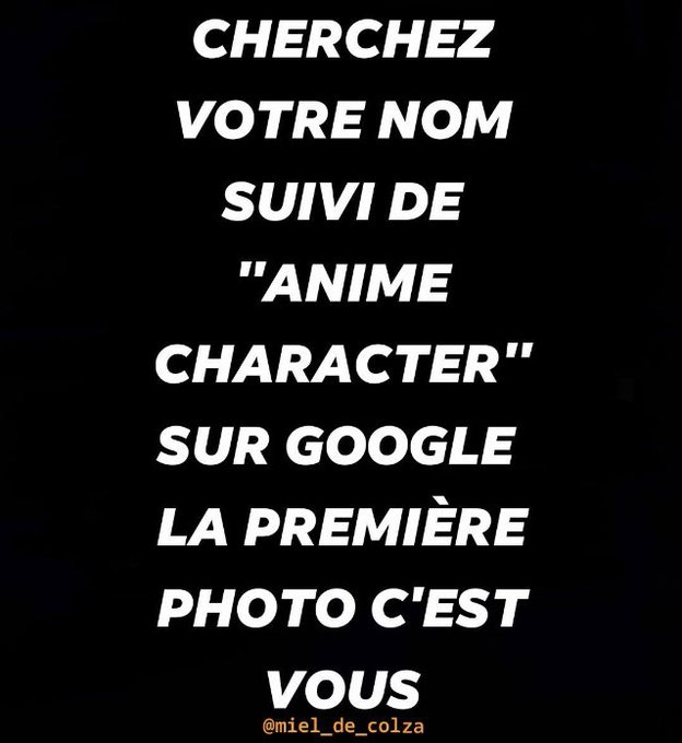Déjà je suis étonnée qu'il y aie des trucs 