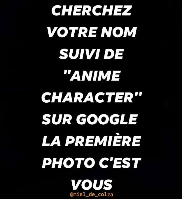 Déjà je suis étonnée qu'il y aie des trucs 