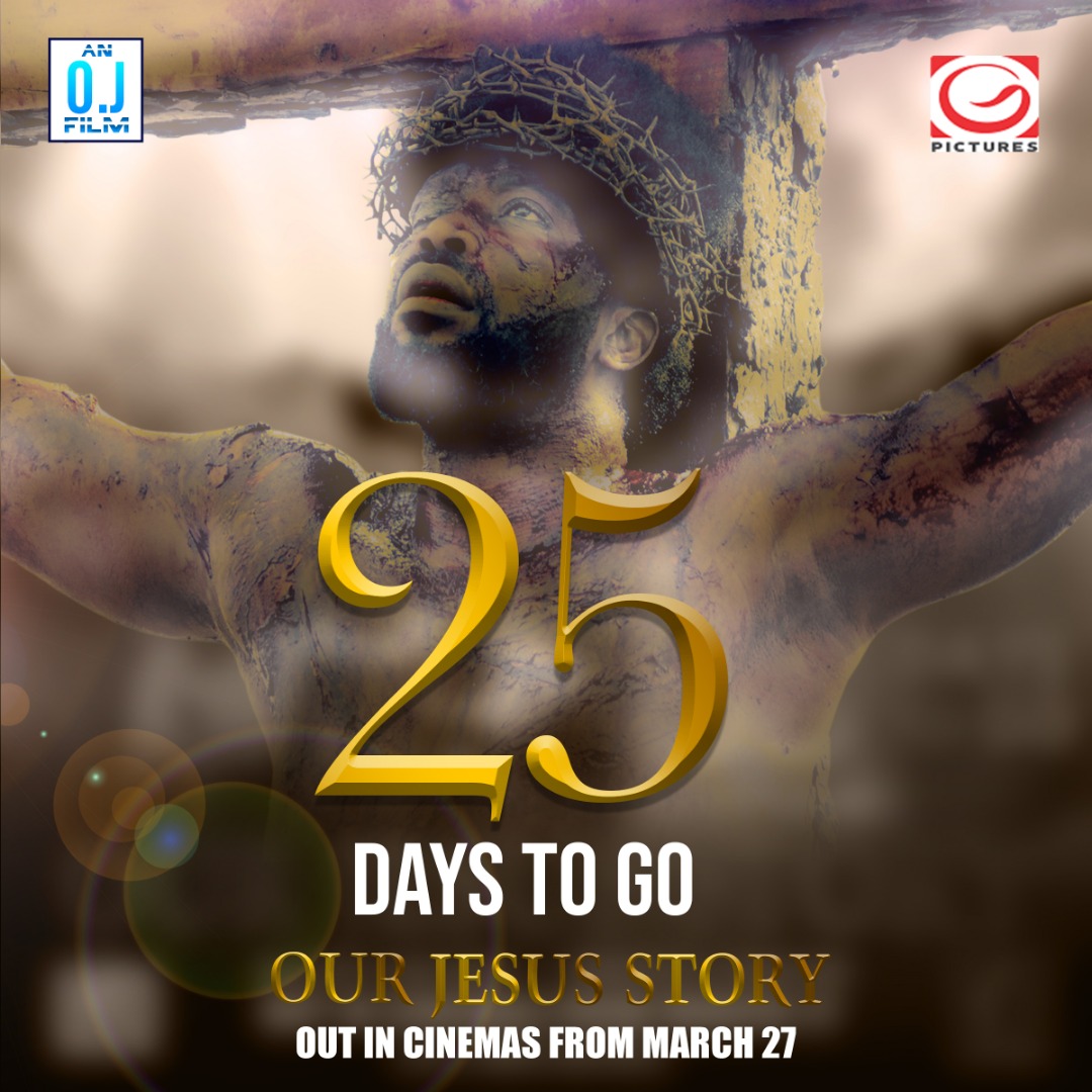OurJesusStory1's tweet photo. It's 25 days to the official release of #ourjesusstoryProduced by @_ojproductions at #genesiscinemas
-
This one would sure give you a good start in the preparation of Easter.
-
Starring: @realzackorji@euchariaanunobi @samdedesdx@adjeteyanang @freddieleonard@tchidichikereofficial https://t.co/eeA0H0q1hP