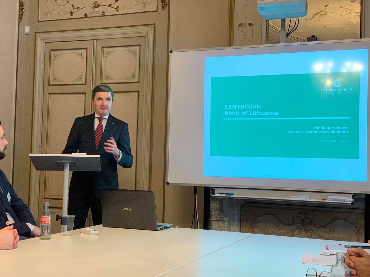 Darius_Gaidys's tweet photo. Pitching Lithuanian #fintech at a roundtable with key actors of #fintech community of Wallonia. @Wallonia_BE #Namur #DigitalLithuania #DigitalDiplomacy https://t.co/tpxs3p4cIc