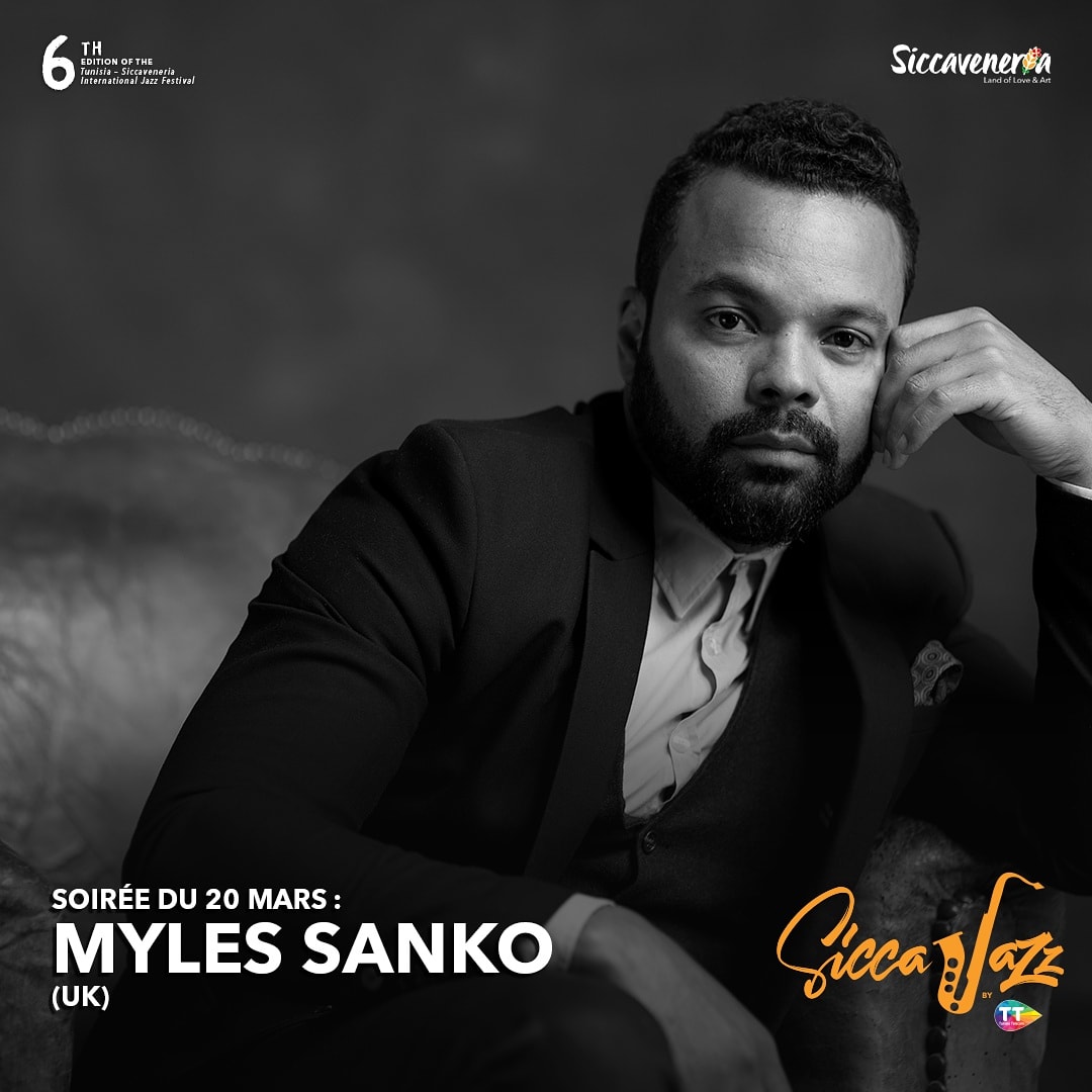 Avec un style inclassable,une émotion palpable et un rapport très direct avec le public, <a href="/mylessanko/">Myles Sanko</a>   (#London) sera parmi nous le⌚️ 20 Mars | Scène sous le chapiteau, La Kasbah |20h

➿ Ticket Zone A : 40 DT- Ticket Zone B : 30 DT
➿ Sicca Jazz 2020 by TT
#tunisie
#jazz
#blues