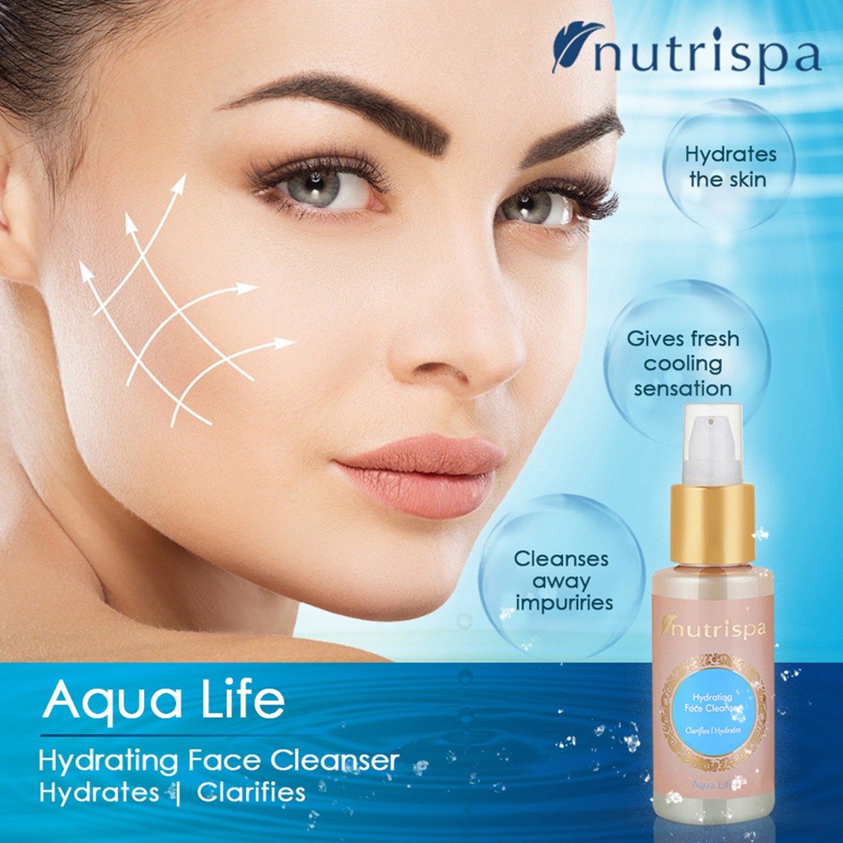 WellnessMonkIN's tweet photo. The Nutrispa Hydrating Face Cleanser aggressively clarifies and hydrates the skin. It cleanses away the impurities while leaving the skin feeling soft and glowing.

Click to buy: https://t.co/1RDdGiQMc4

#Glowing_face #facewash #pimple_free_skin #cleanser https://t.co/g3AgRS5Blj