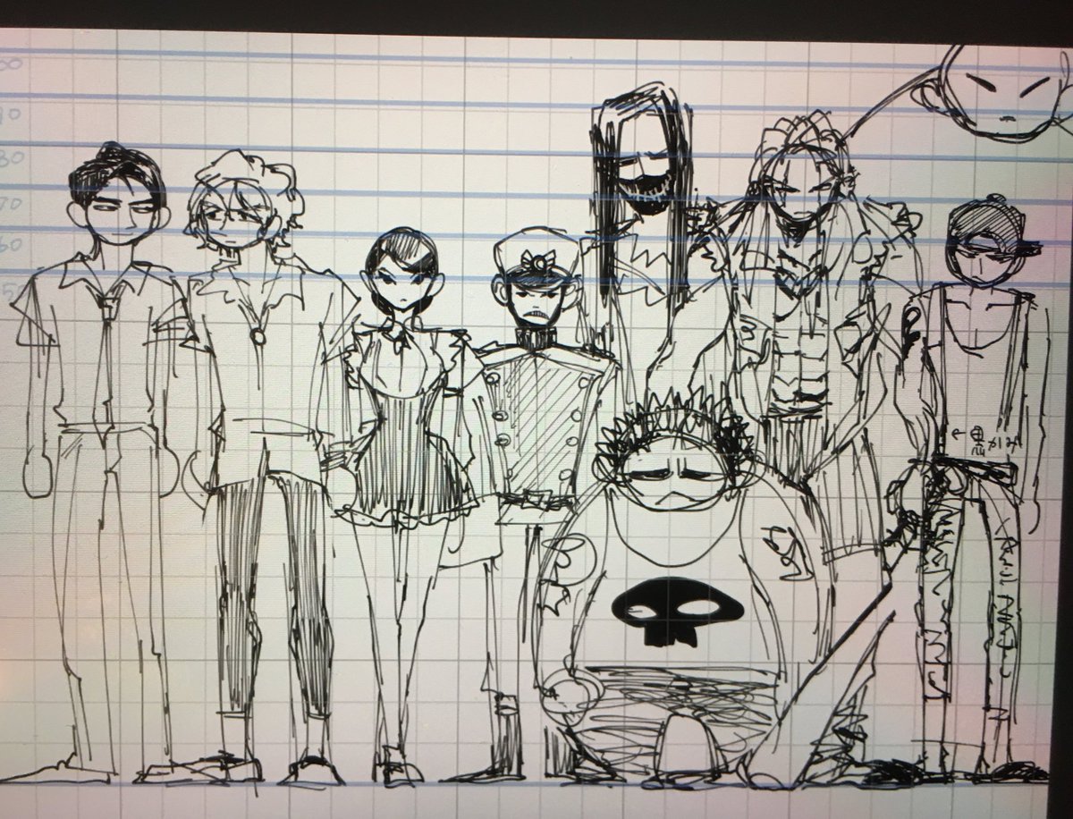 ほとんどモブだけどキャラ多いな 