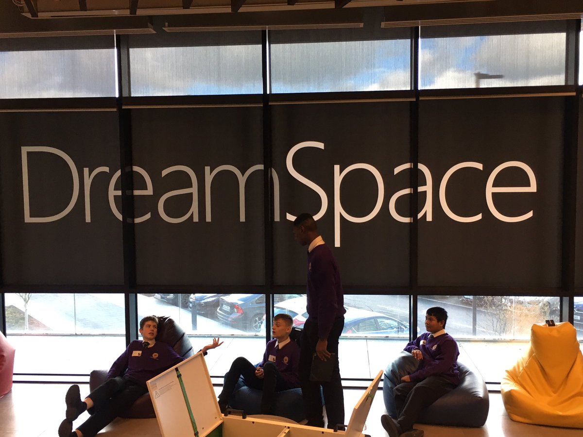 TechTeacherEDU's tweet photo. Thank you to @Dept_CCAE @MS_eduIRL and #dreamspace for welcoming our @lecheiless #digitalchamps yesterday. @lecheiletrust developed great digital skills. https://t.co/c2queFqvJA