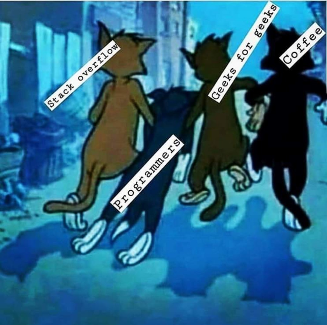 DibyanshuBhatt's tweet image. #stackoverflow #geeksofgeeks #coffee #programmers