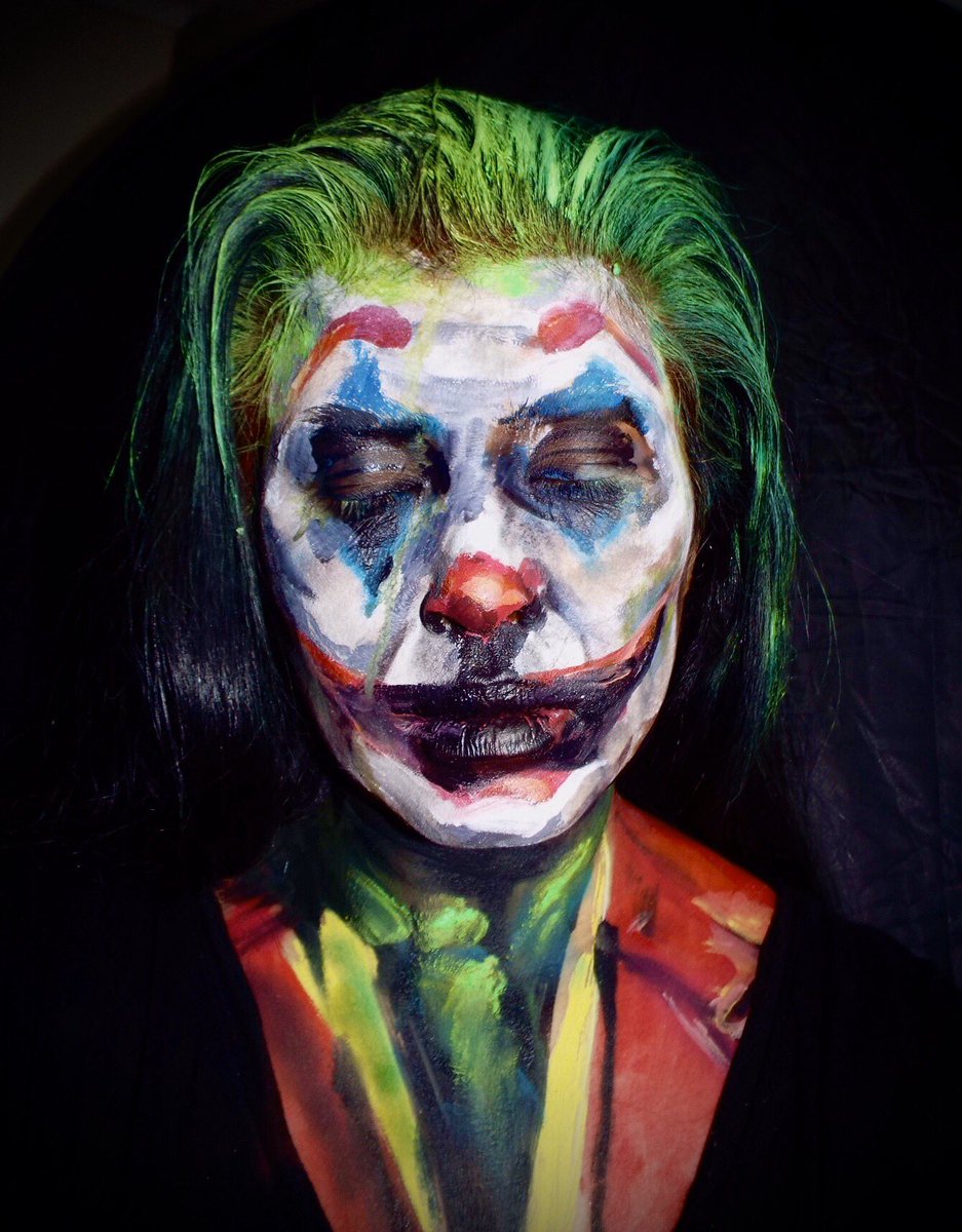 Mrsfyfe2012's tweet photo. ‘I just hope my death makes more cents than my life’
Joker2019
#opticalillusion #illusionmakeup #celebritymakeupartist #mrsfyfemakeup #sfxmakeup #joker2019 #facepaint #bodypaint #wbpictures #jokermovie #jaquinphoenix #jaquinphoenixjoker #transformationmakeup #arthurfleck https://t.co/2Irw9PwmiQ