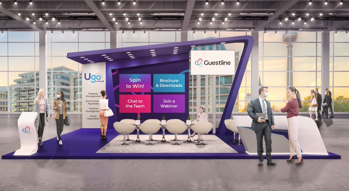 Guestline's tweet photo. It's happening! We are VERY excited to have partnered with @UgoVirtual to bring a virtual ITB experience to you! Suddenly, things have got very interesting! https://t.co/8xsfhxvW4a @ITB_Berlin
#whatwewantedtosayatITB #VirtualStandITB #ITB2020 https://t.co/INh26dVL9u