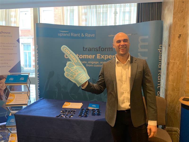 RantandRaveUK's tweet photo. We're at the ICS Annual Conference today! Stop by the stand where Elliot Lascelles and Sam Walker are waiting to talk about how you can create a great customer experience! #customerexperience #cx https://t.co/Ct6f4XR1io
