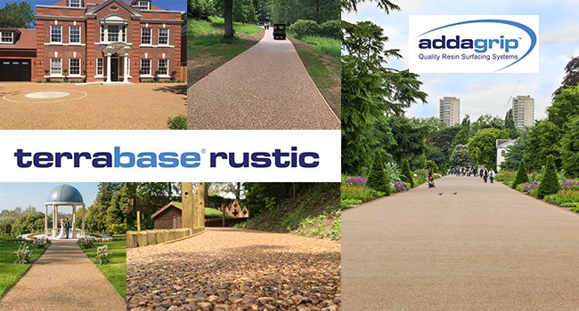 addagripterraco's tweet photo. Looking for Resin Bound porous paving but don't have an asphalt or concrete base? Take a look at our innovative Terrabase Rustic for vehicle and pedestrian use https://t.co/VSRjYaneFG #resinbound #terrabase https://t.co/XnJnFjtldC