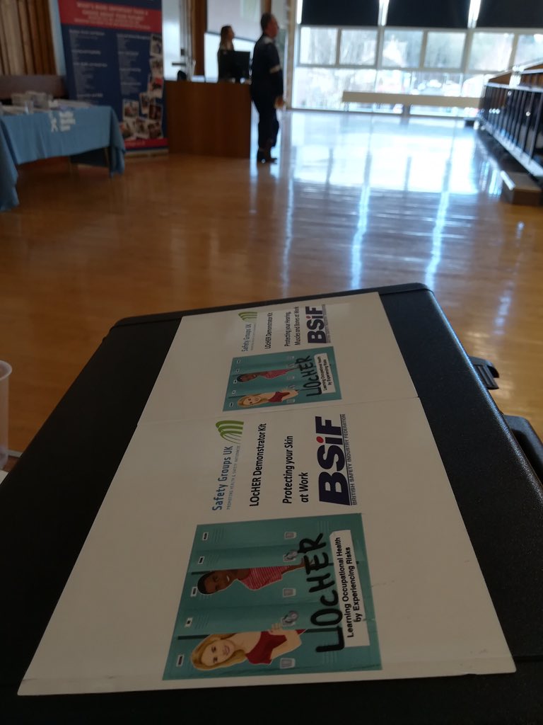 roberthwl's tweet photo. National apprentice week and LOCHER is with HSE at Borders College apprentices SHAD day @HSE @Health_WL #locherproject https://t.co/bCdIBLiBRU